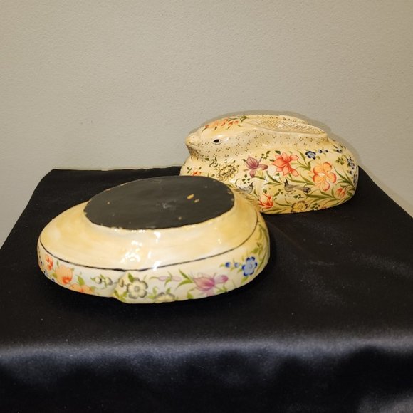 Vintage Rabbit Trinket Box - Picture 6 of 8